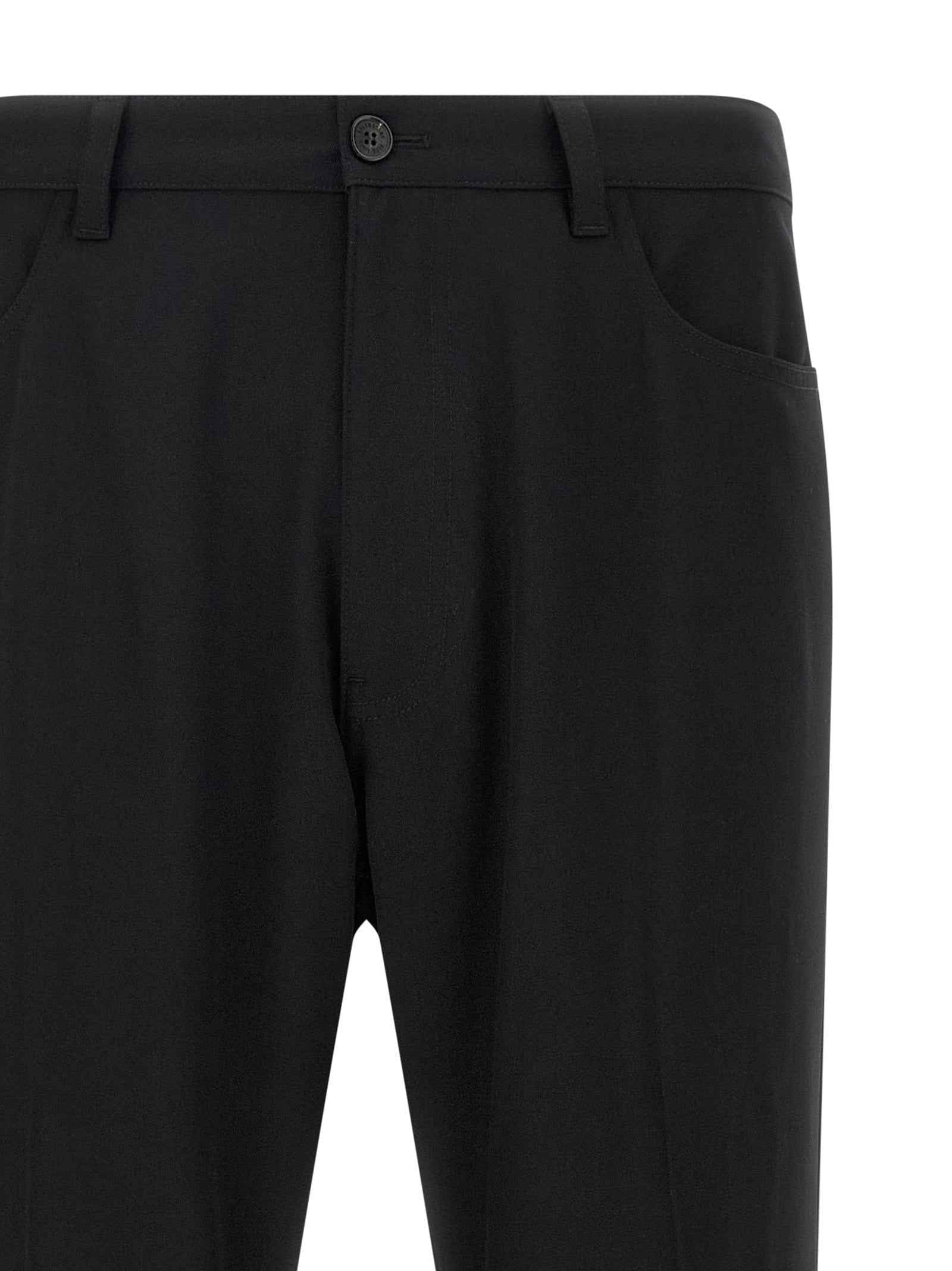 Black Wool Dress Pants