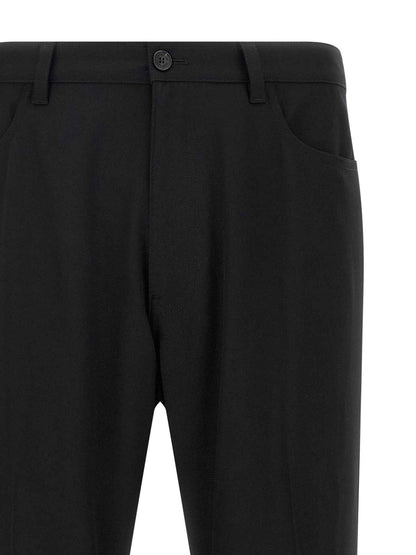 Black Wool Dress Pants
