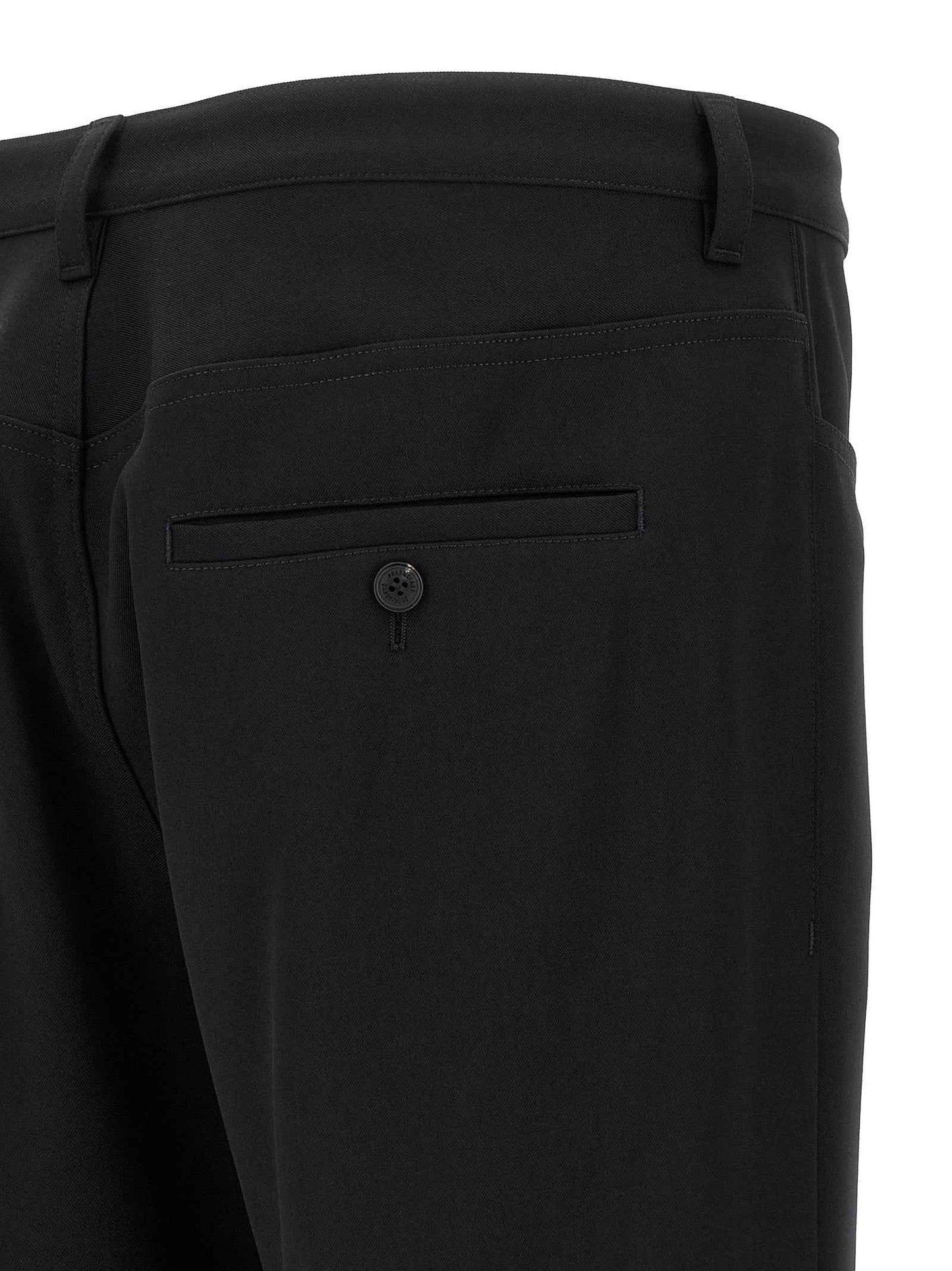 Black Wool Dress Pants