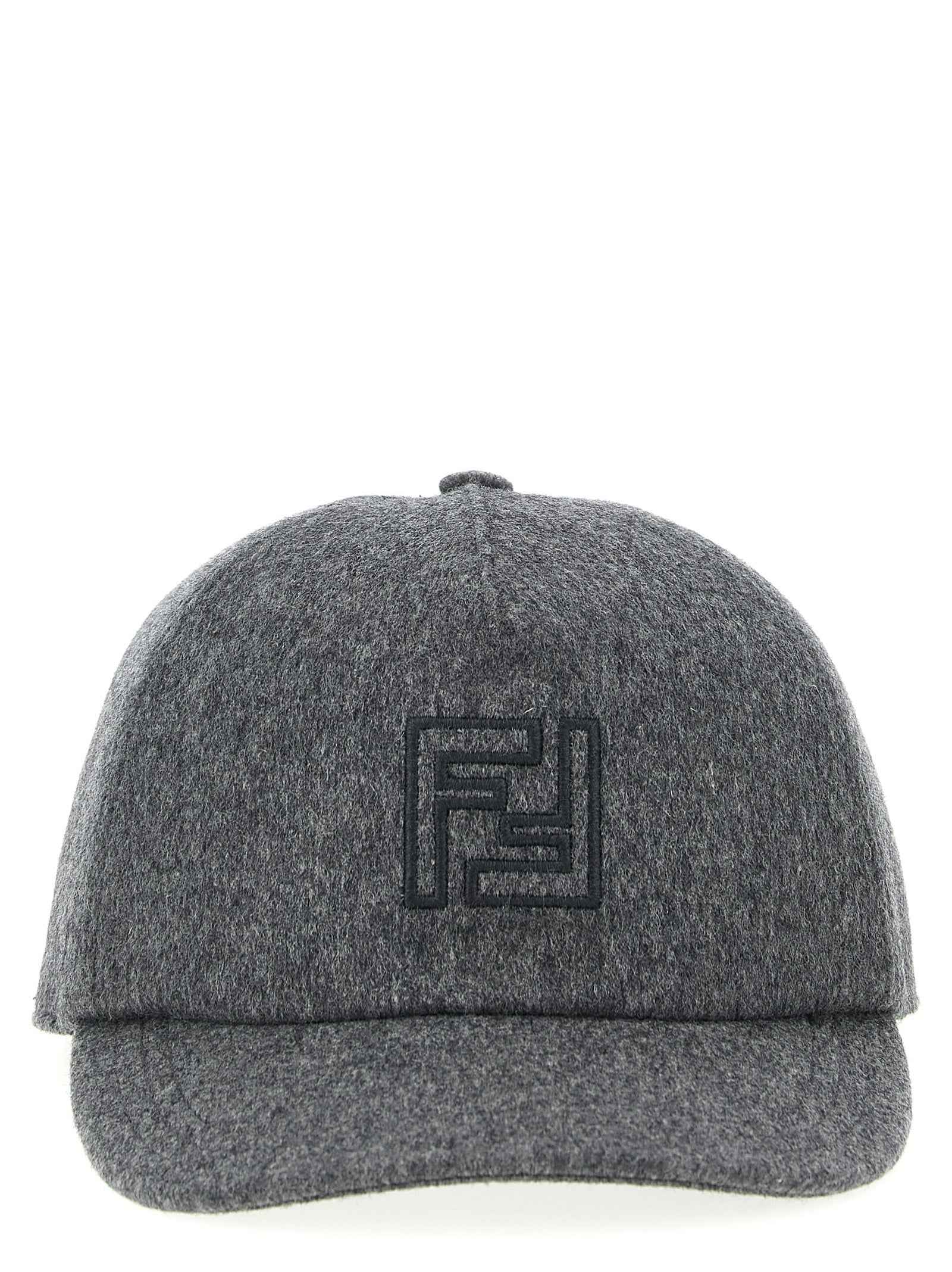 Gray Wool Cap (Baseball Hat)