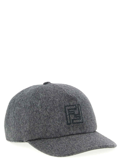 Gray Wool Cap (Baseball Hat)