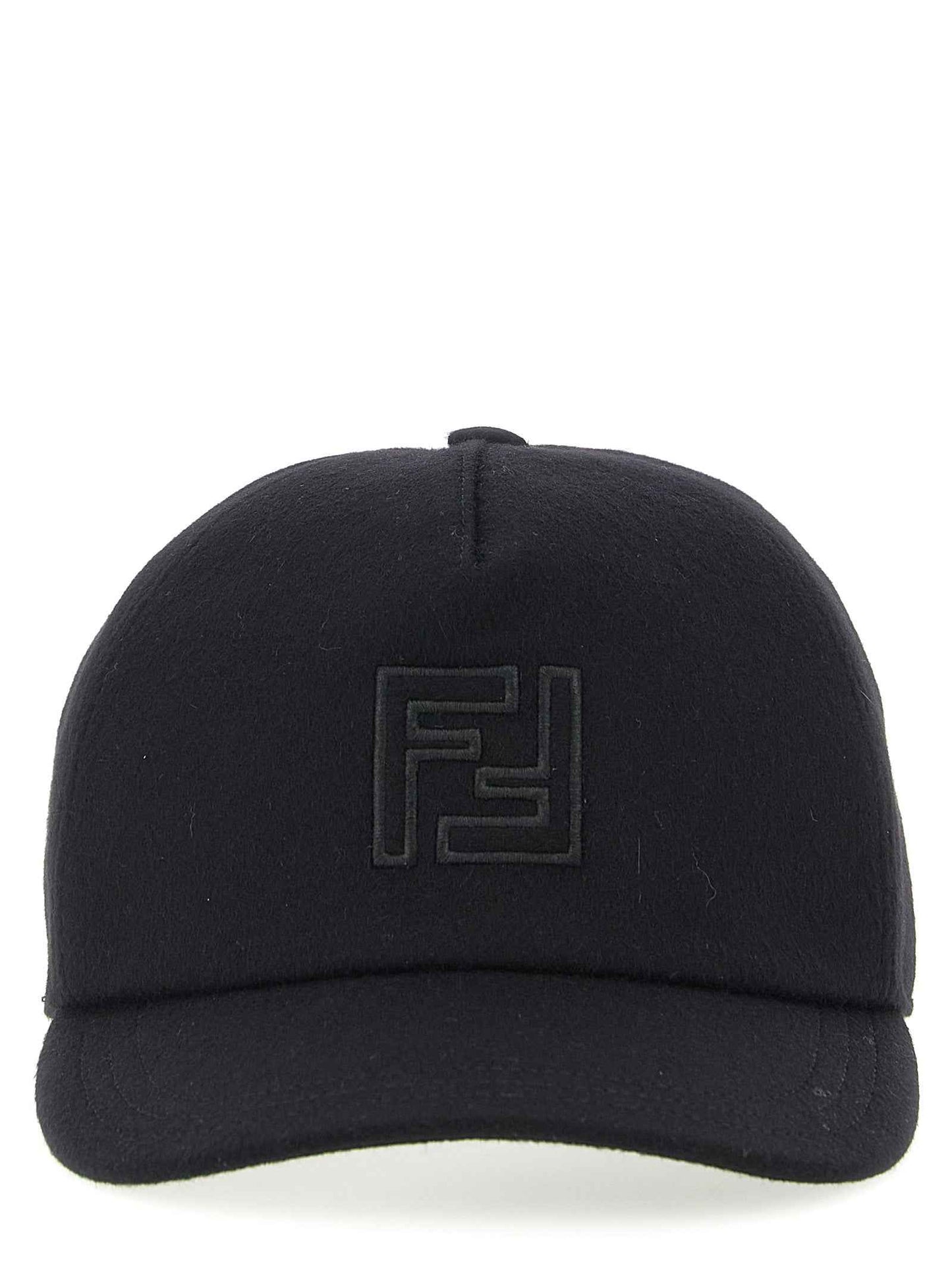 Black Wool Cap (Baseball Hat)