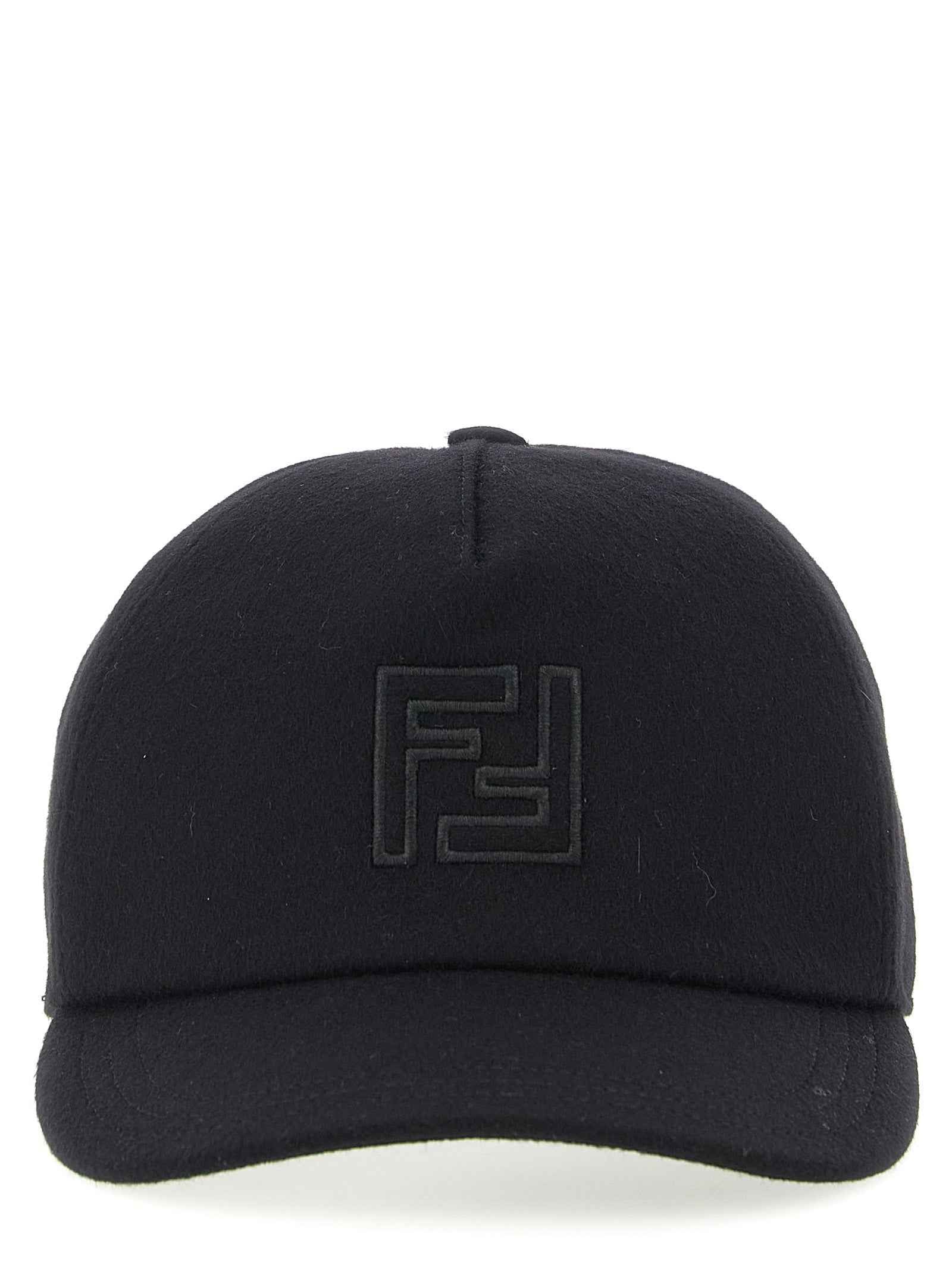 Black Wool Cap (Baseball Hat)