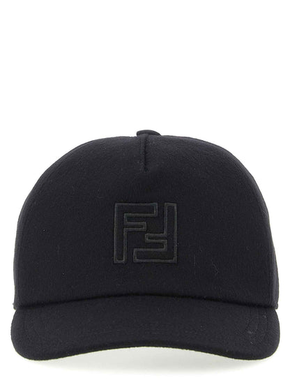 Black Wool Cap (Baseball Hat)