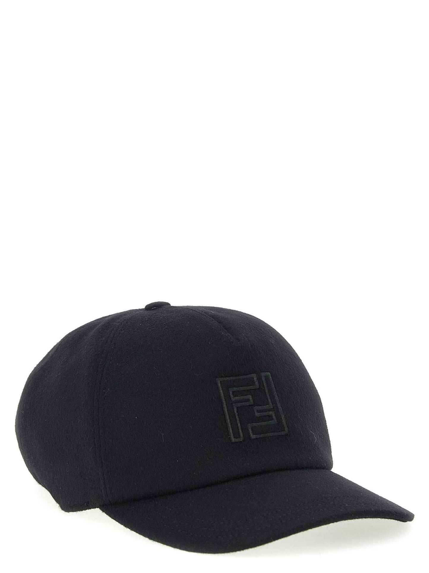 Black Wool Cap (Baseball Hat)