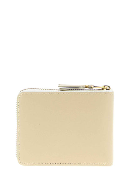 Beige Calfskin Cardholder