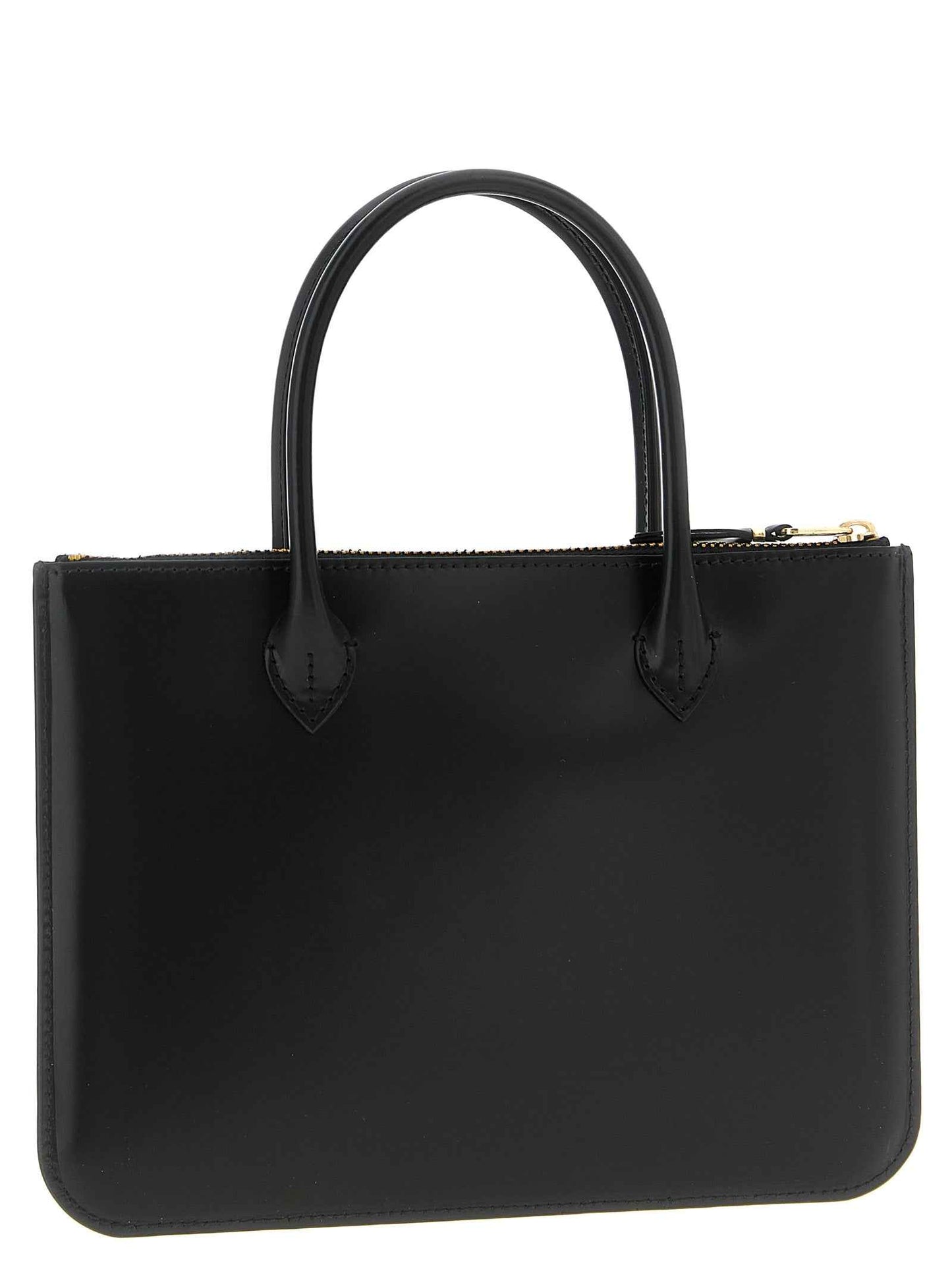 Black Cowhide Handbag
