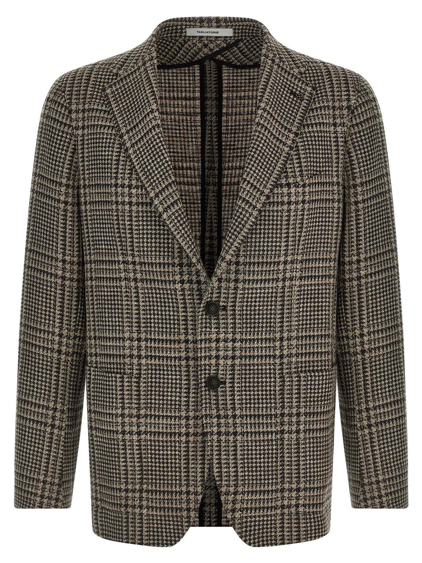 Brown Virgin Wool Blazer