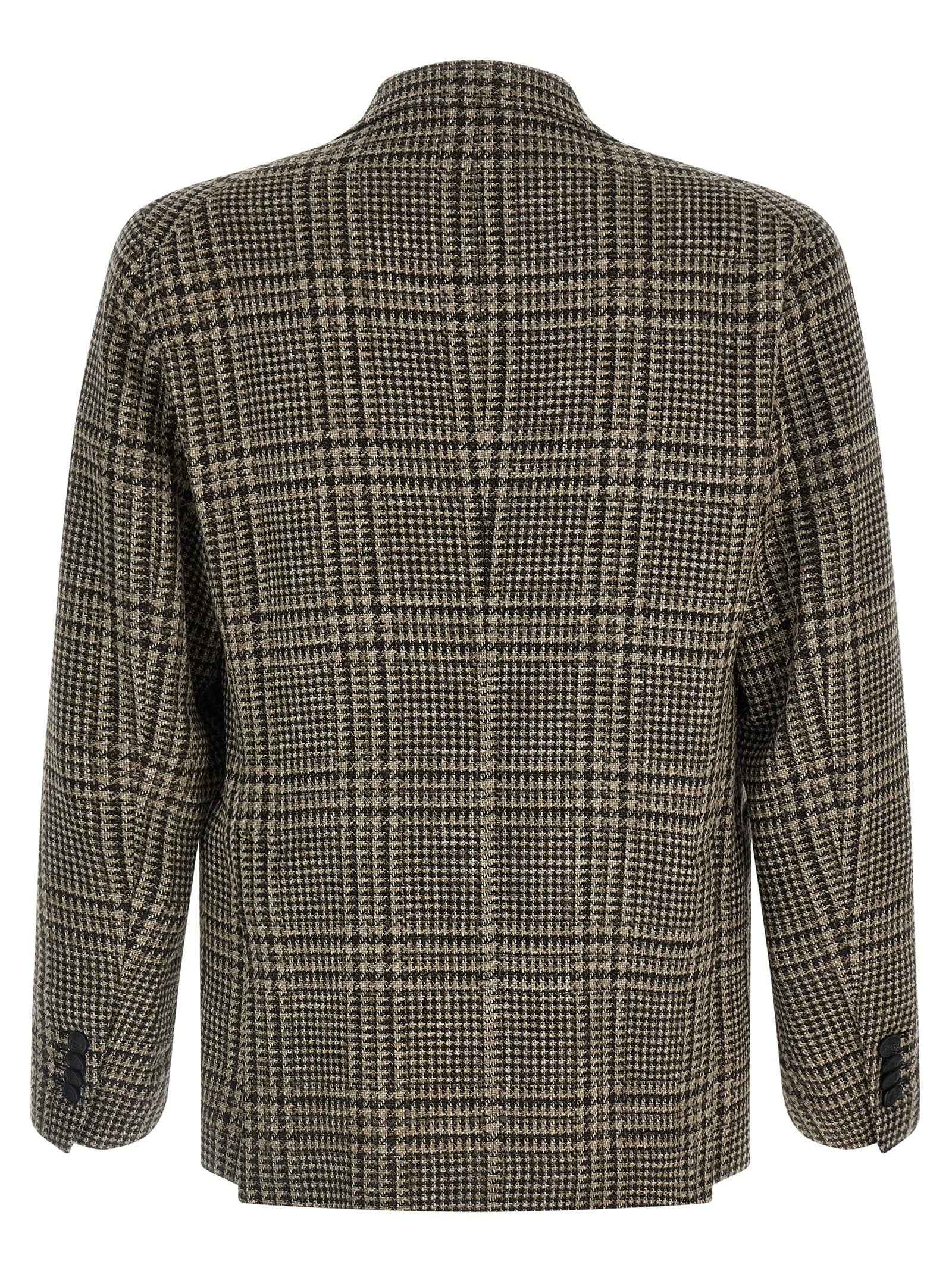 Brown Virgin Wool Blazer