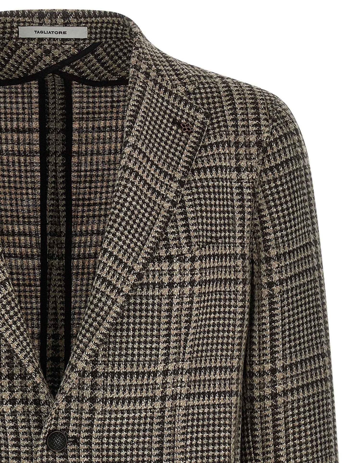 Brown Virgin Wool Blazer