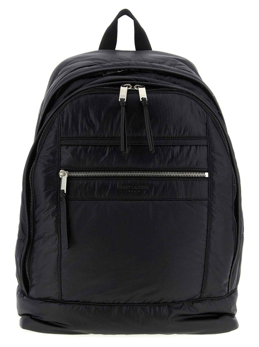 Black Calfskin Backpack