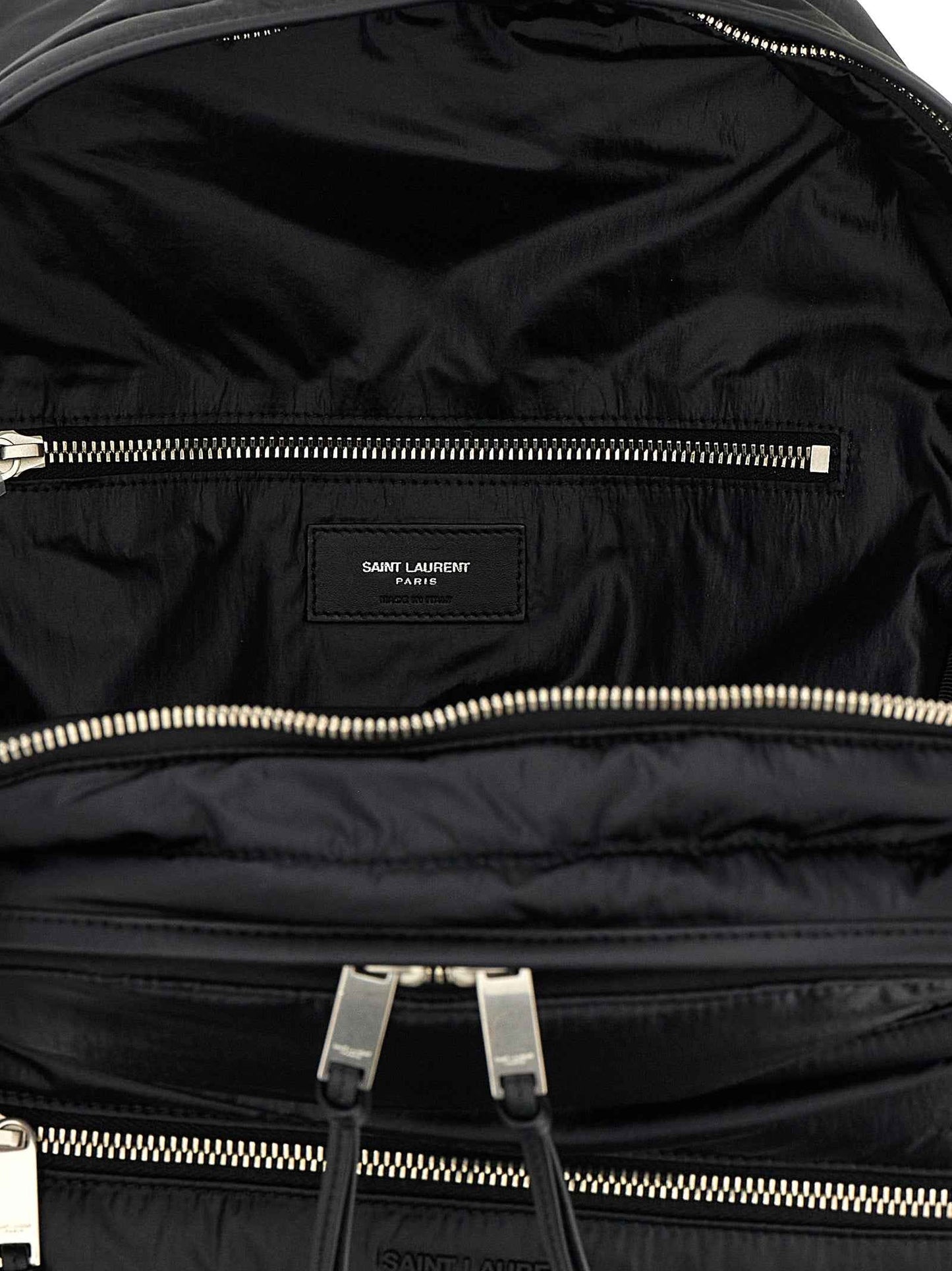Black Calfskin Backpack