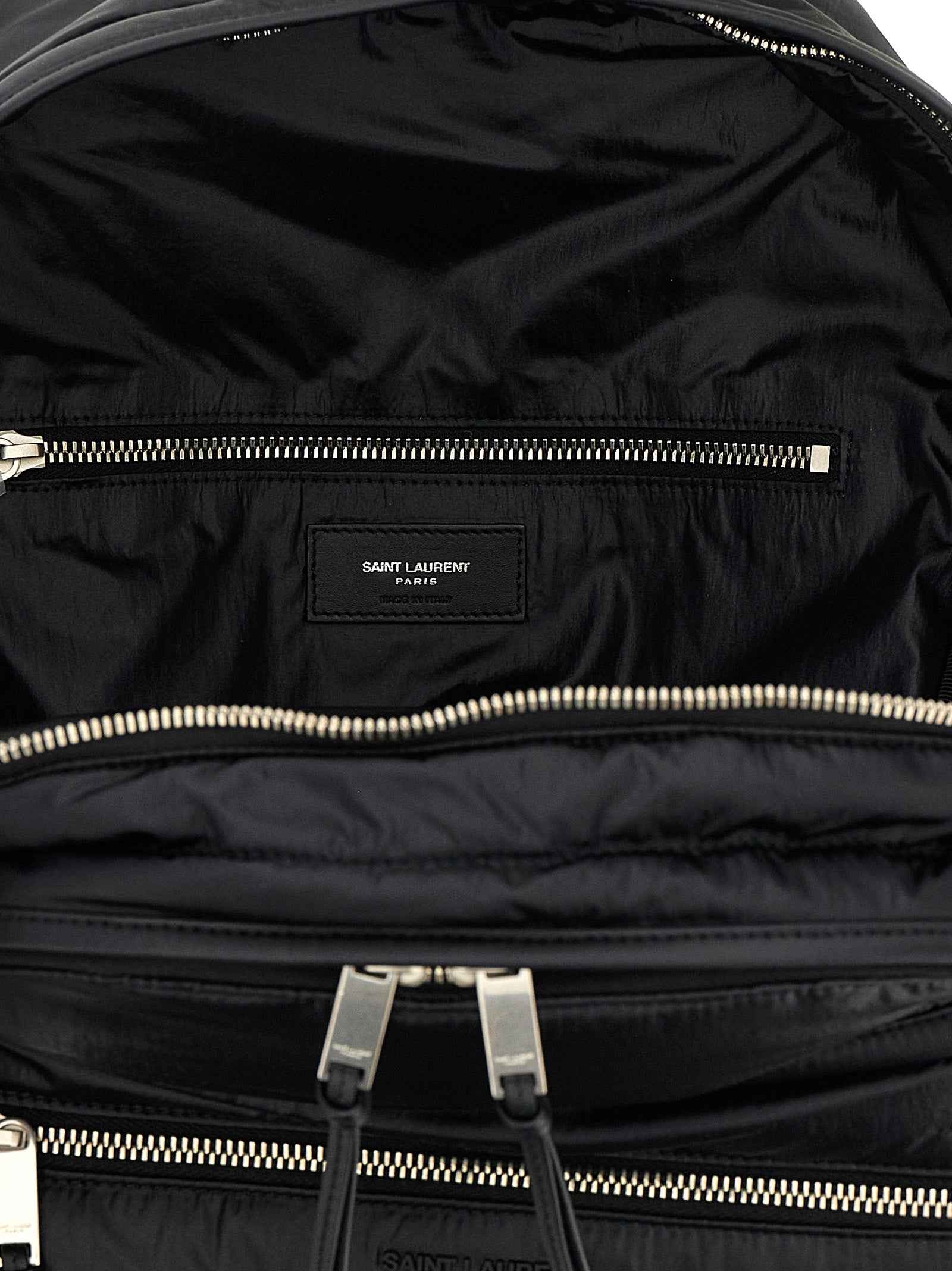 Black Calfskin Backpack