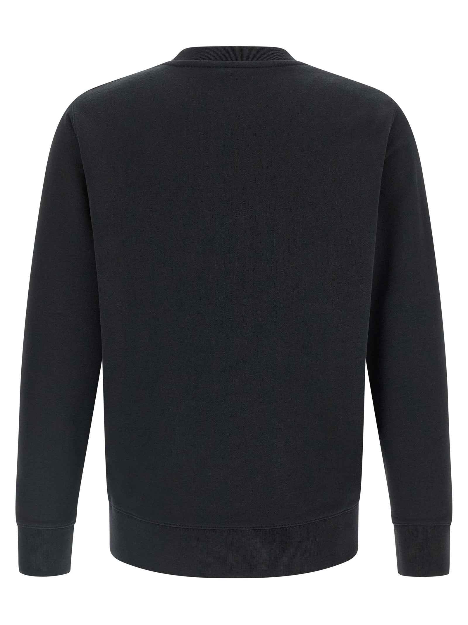 Black Cotton Sweatshirt