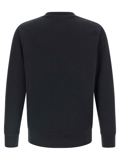 Black Cotton Sweatshirt