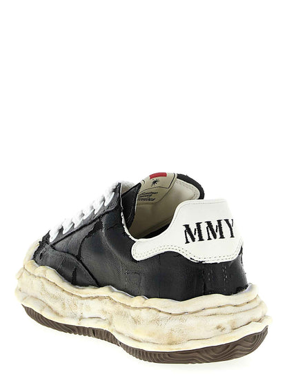 Black Cotton Sneakers