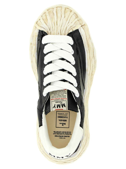 Black Cotton Sneakers