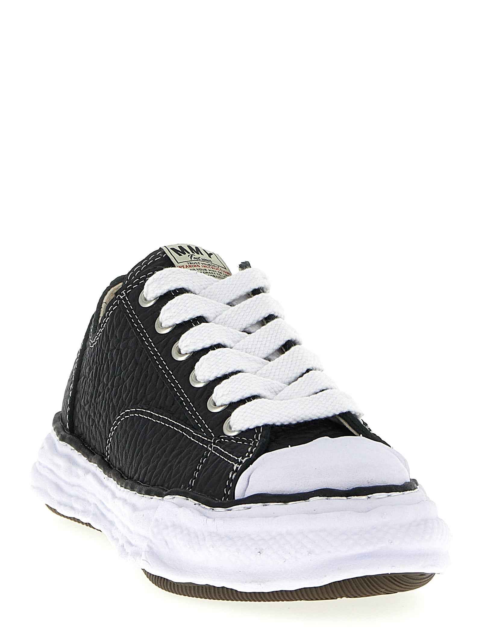 Bicolor Cowhide Sneakers