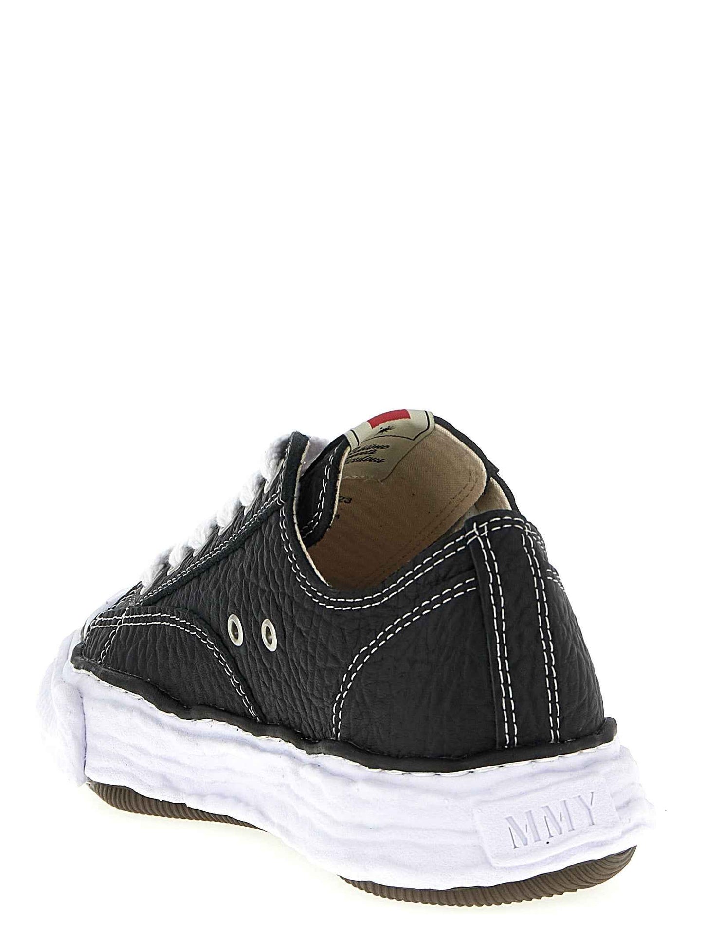Bicolor Cowhide Sneakers