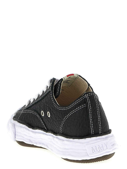 Bicolor Cowhide Sneakers