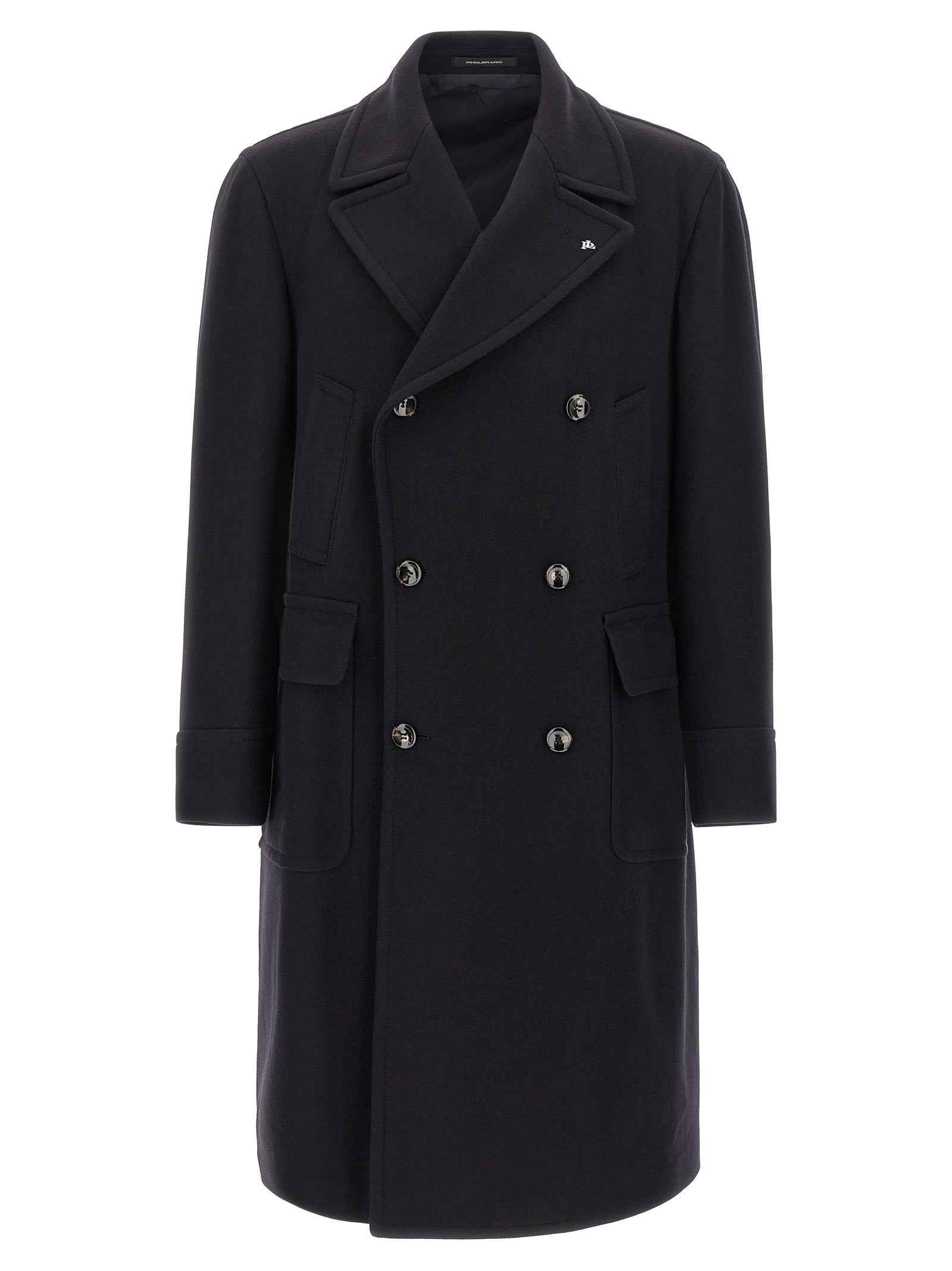 Blue Wool Coat