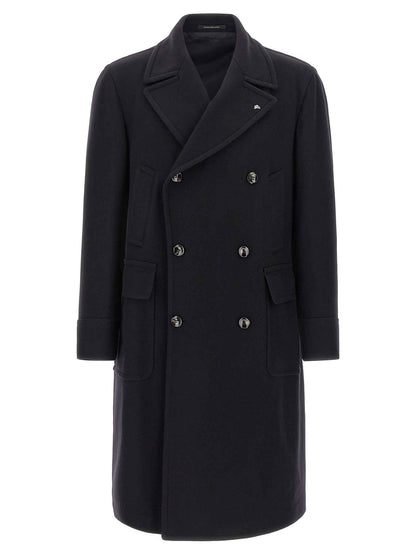 Blue Wool Coat
