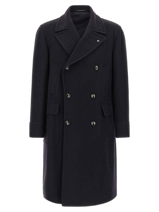 Blue Wool Coat
