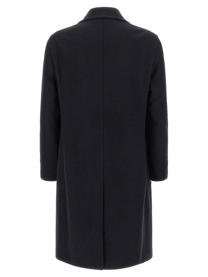 Blue Wool Coat