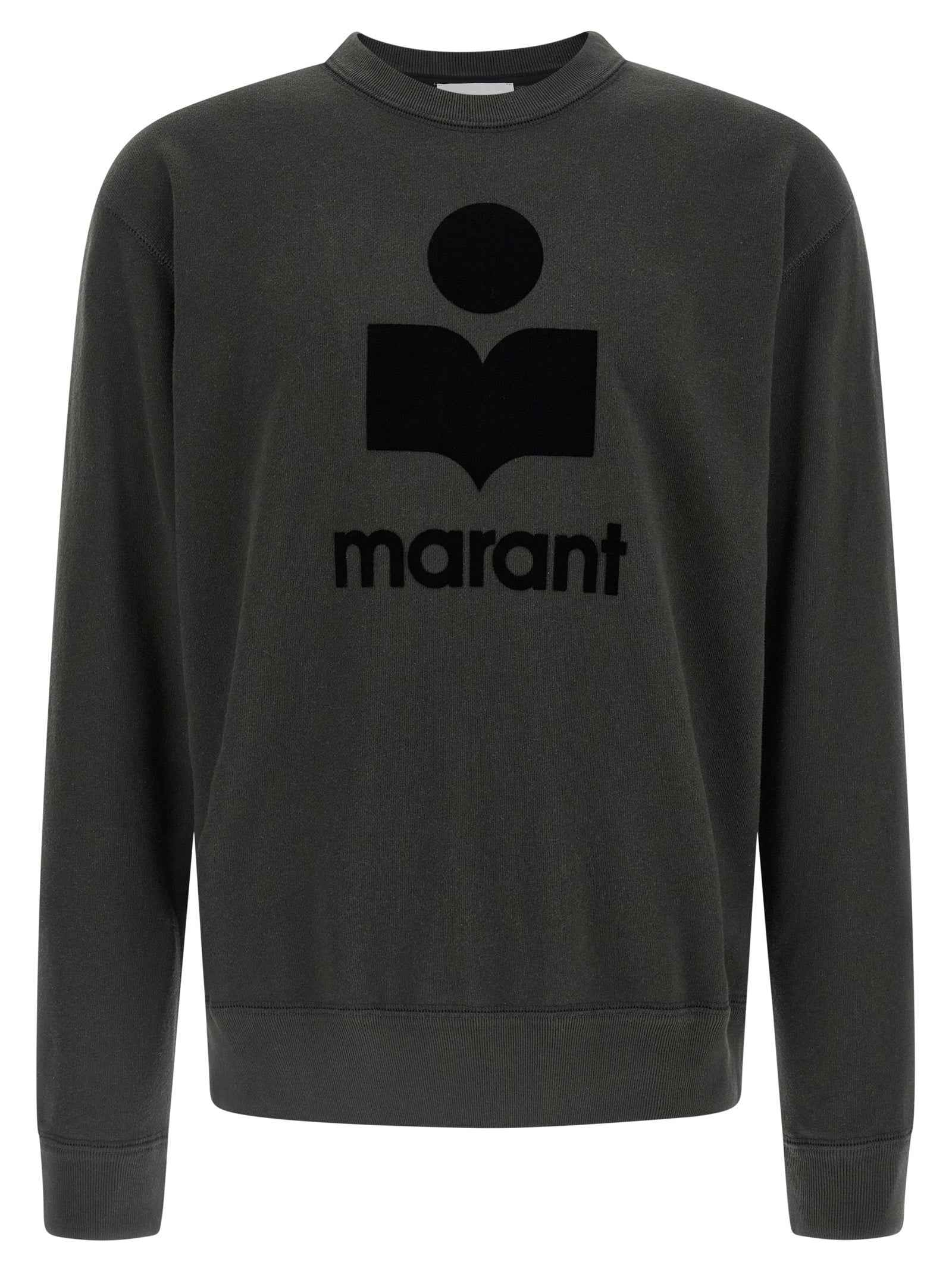 Black Cotton Sweatshirt
