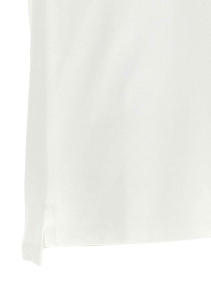 White Cotton Polo Shirt
