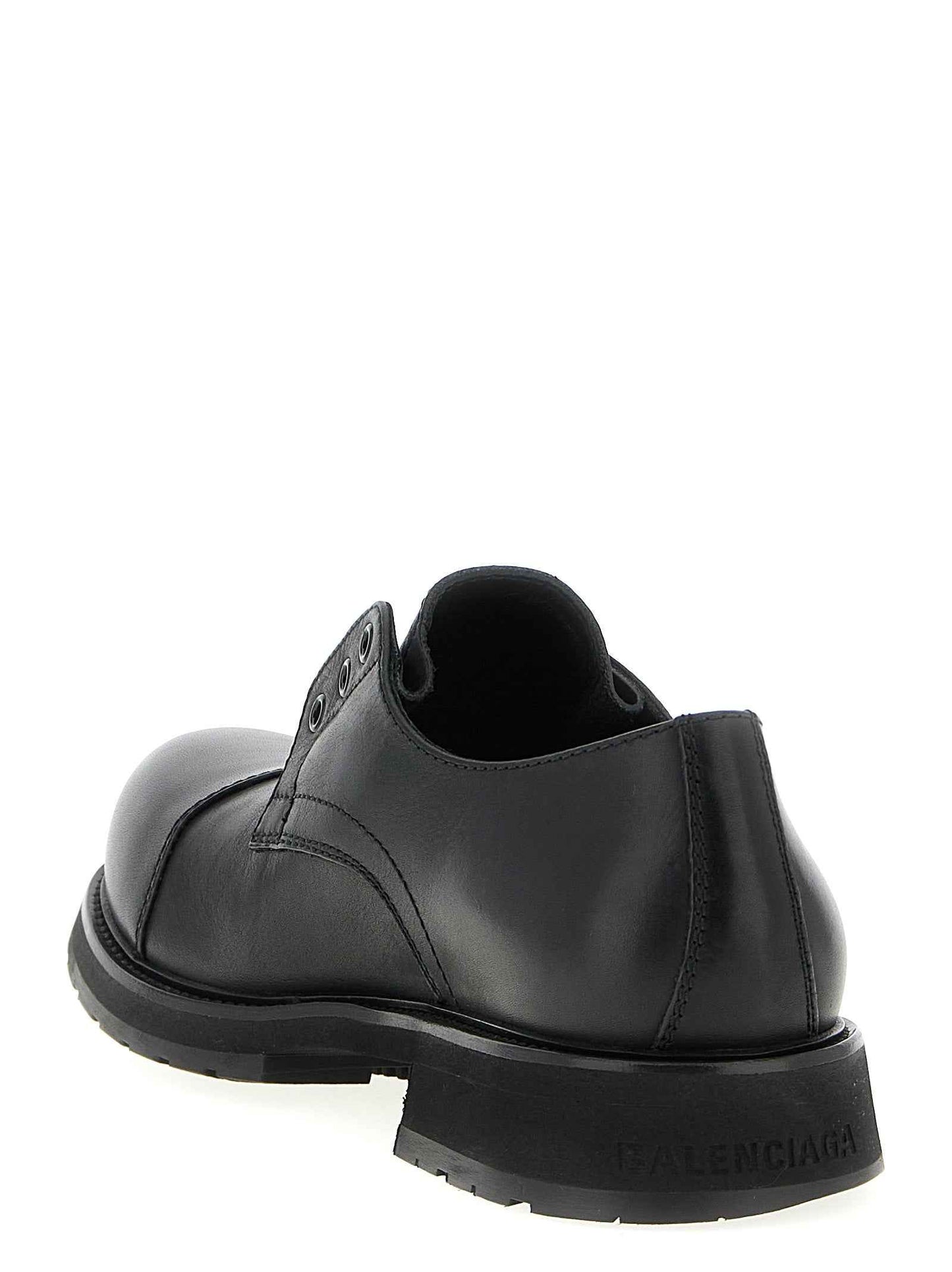 Black Bull Skin Slip-On Loafers