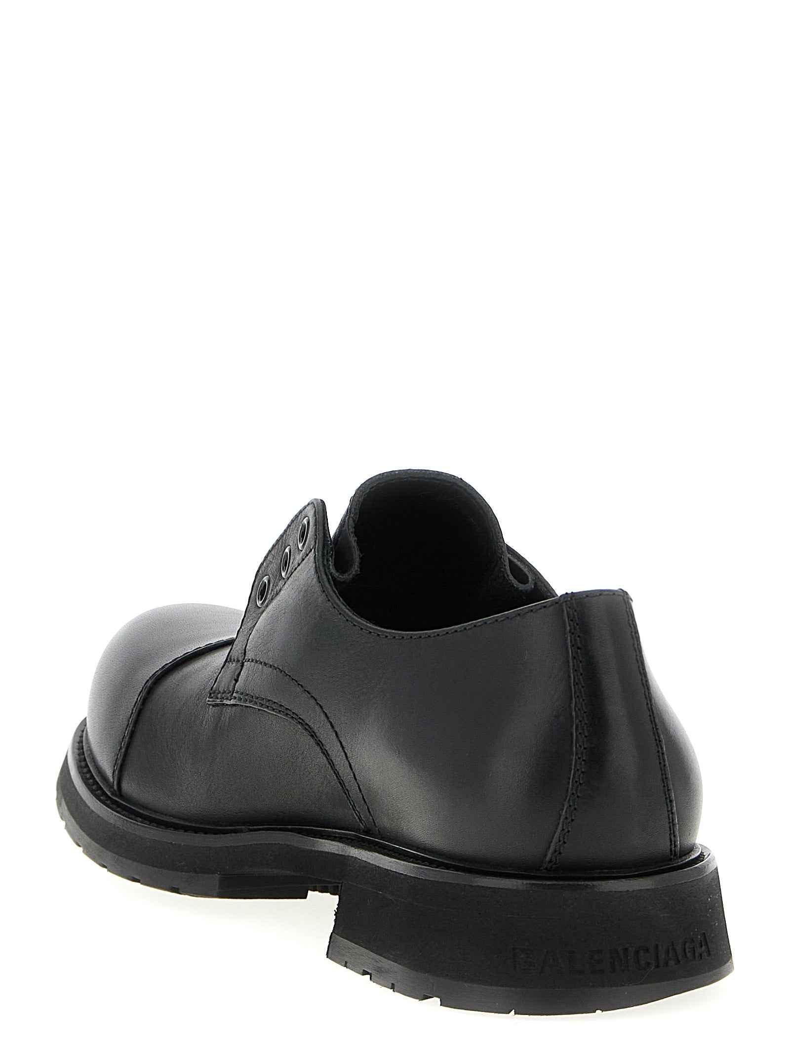 Black Bull Skin Slip-On Loafers