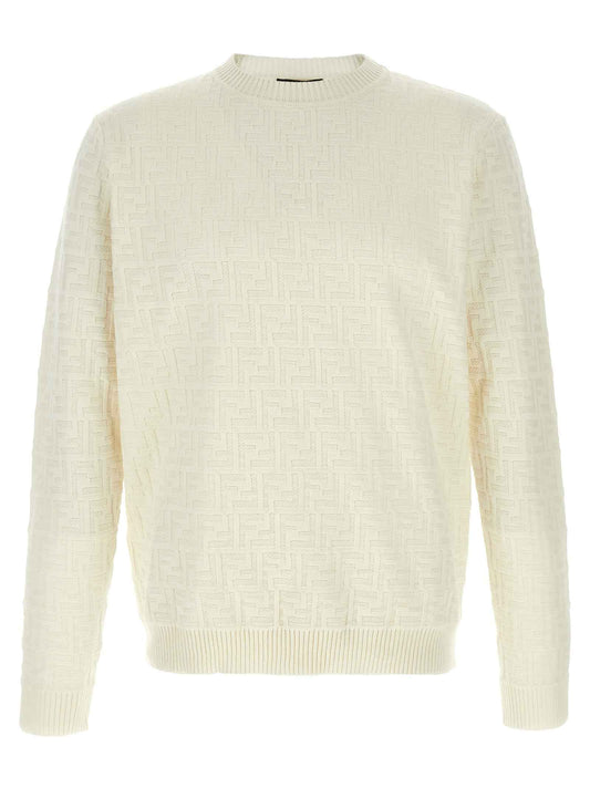 White Cotton Cardigan