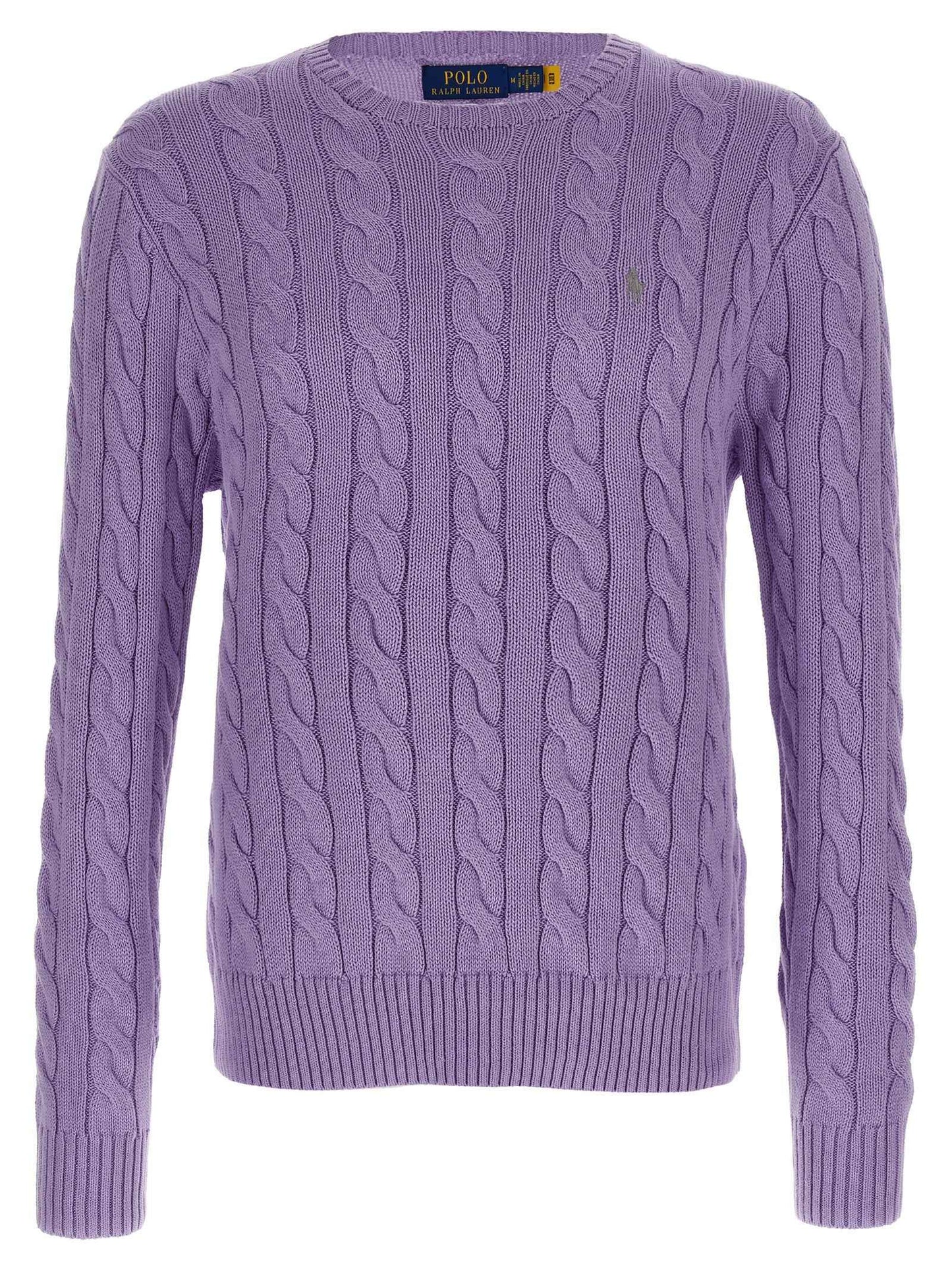 Purple Cotton Cardigan