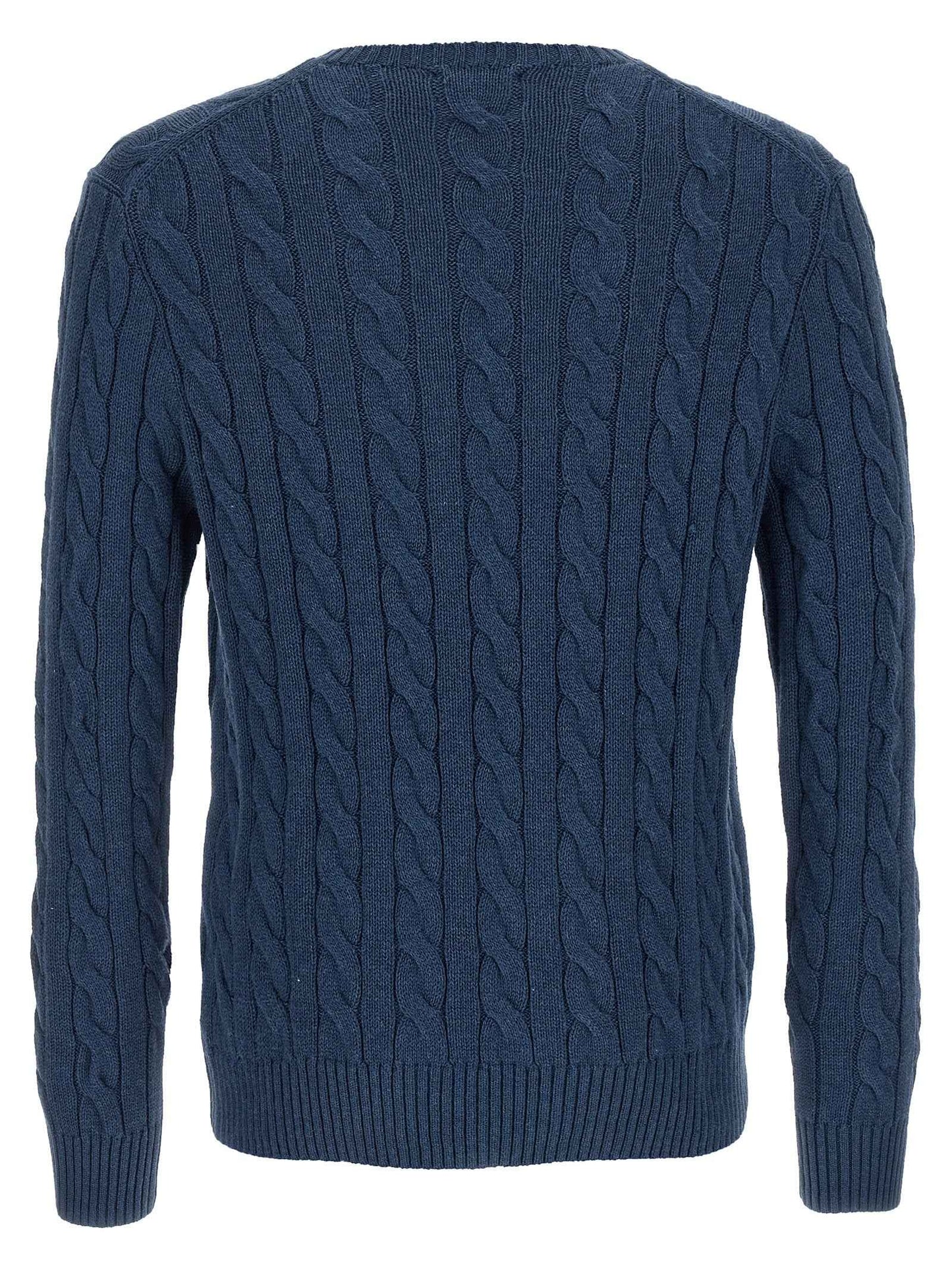 Blue Cotton Cardigan