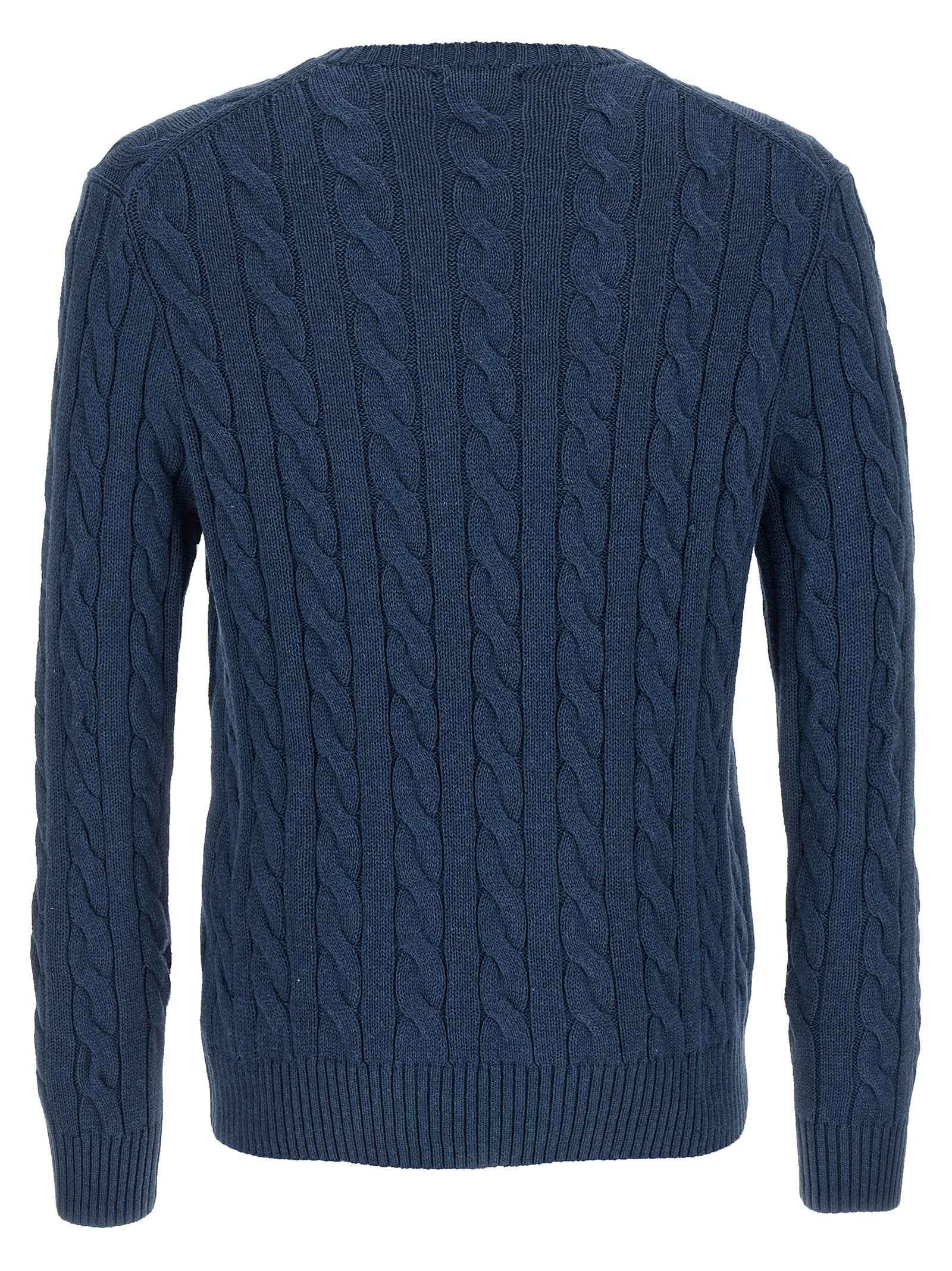 Blue Cotton Cardigan