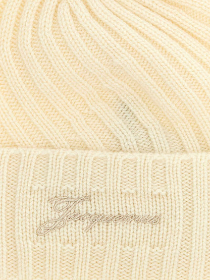 White Cashmere Beanie