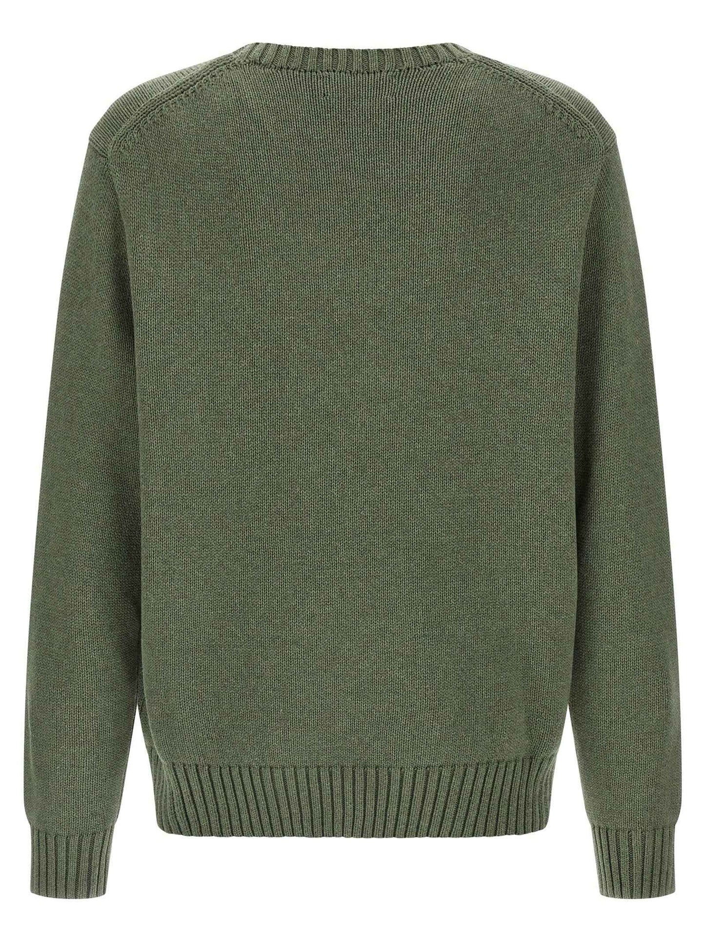 Bicolor Cotton Cardigan