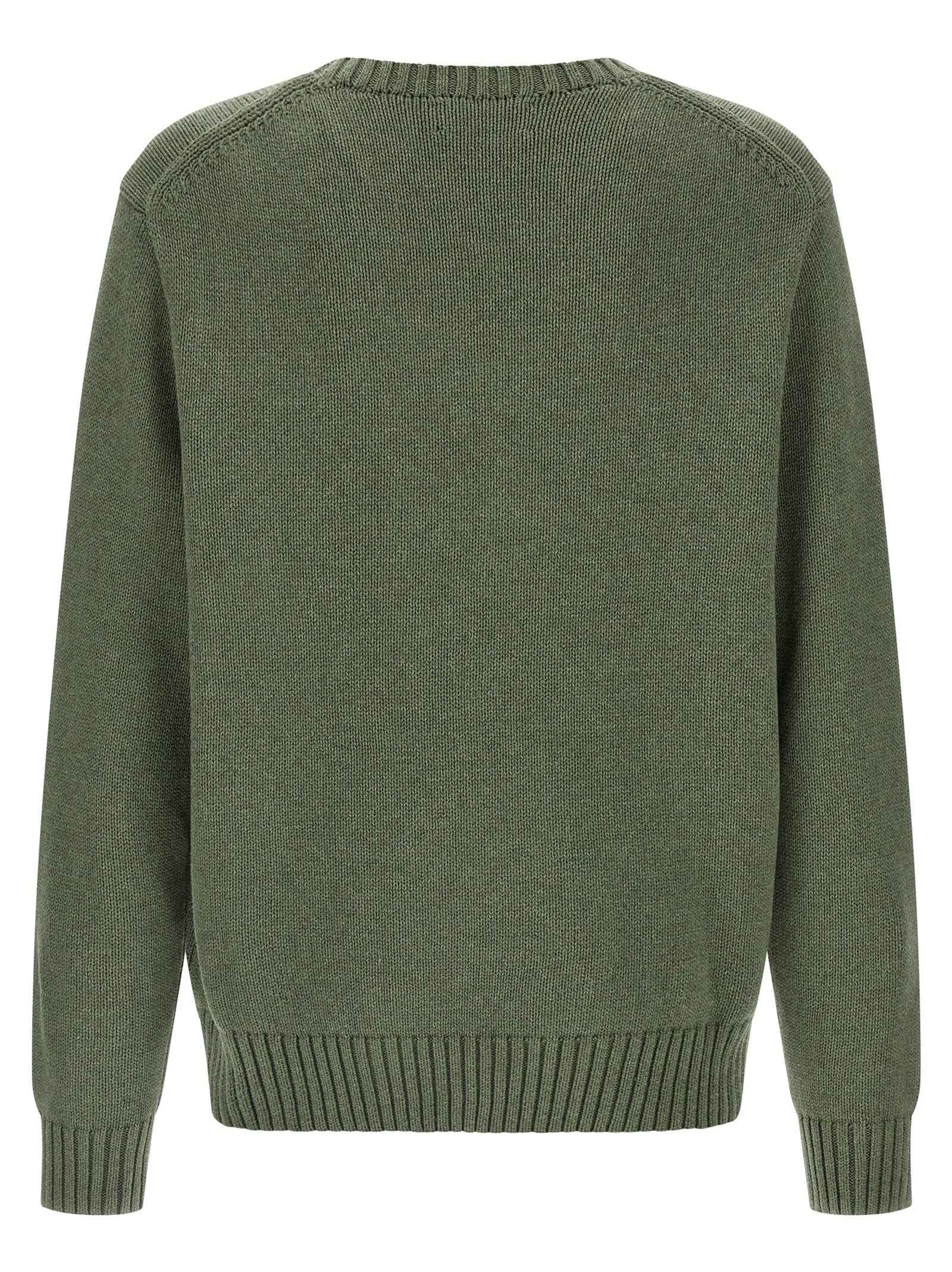 Bicolor Cotton Cardigan