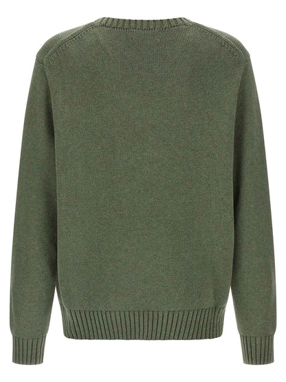 Bicolor Cotton Cardigan