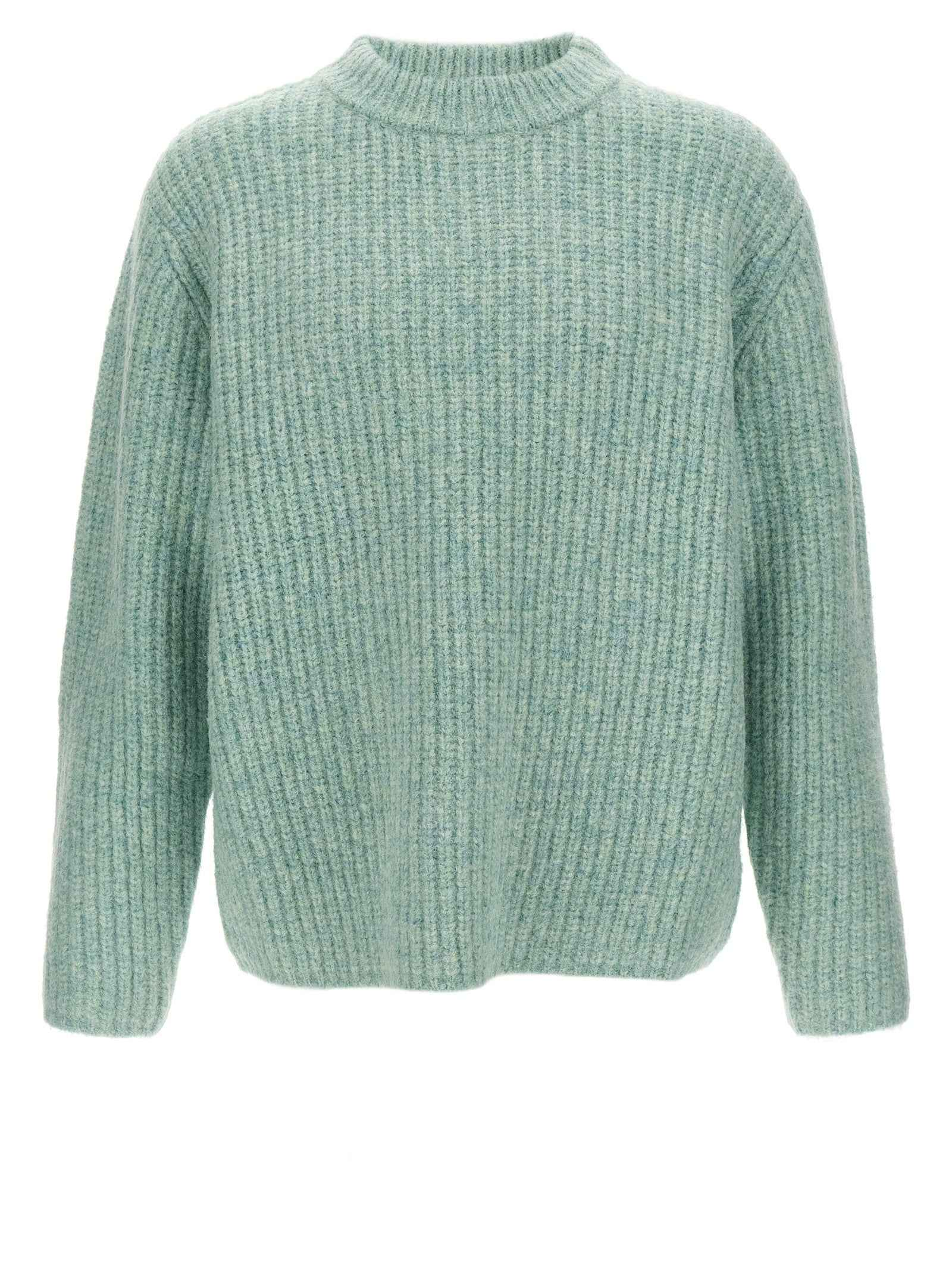 Blue Marabou Cardigan
