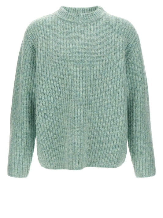 Blue Marabou Cardigan