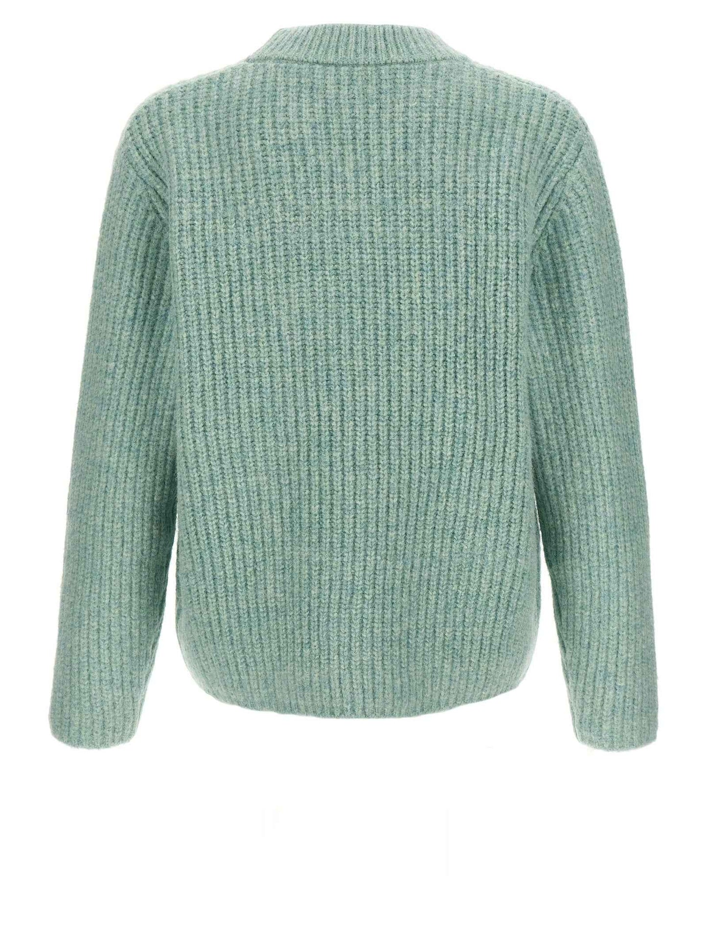 Blue Marabou Cardigan