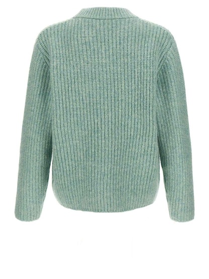 Blue Marabou Cardigan