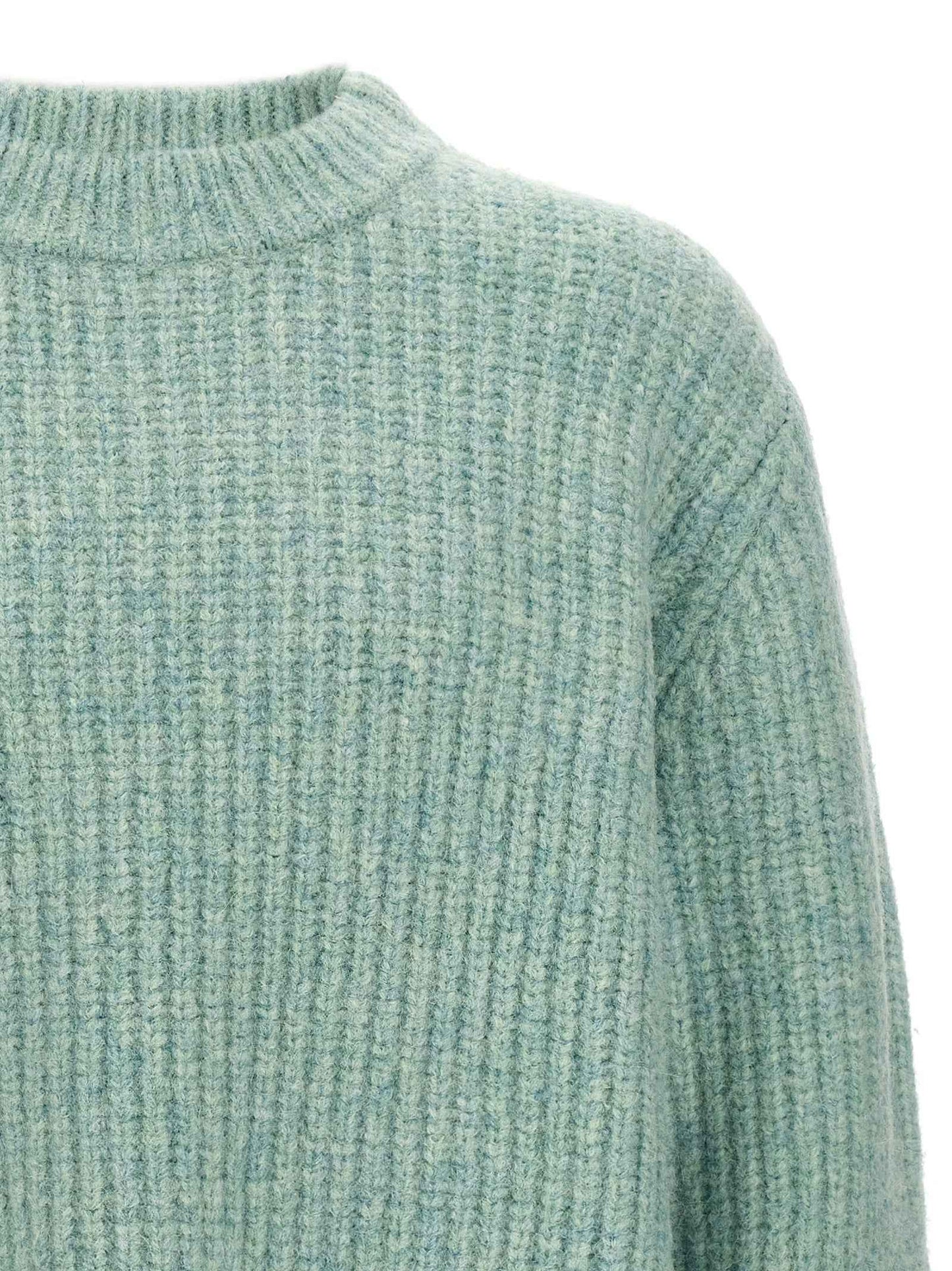 Blue Marabou Cardigan