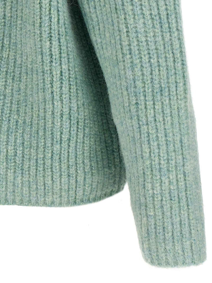 Blue Marabou Cardigan