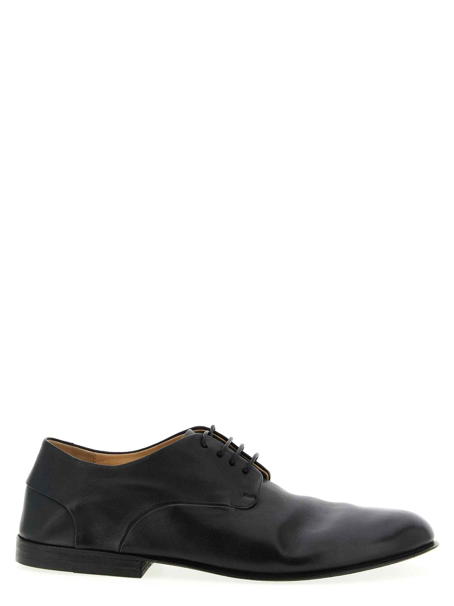 Black Calfskin Oxfords And Derbies