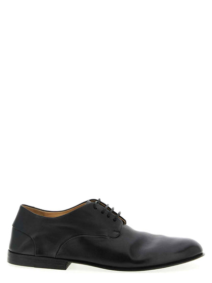 Black Calfskin Oxfords And Derbies