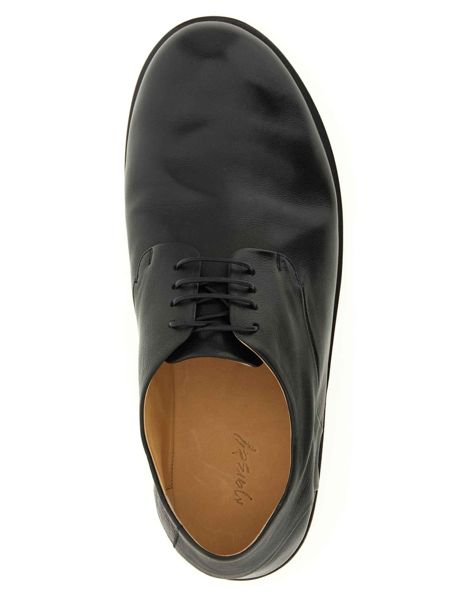Black Calfskin Oxfords And Derbies