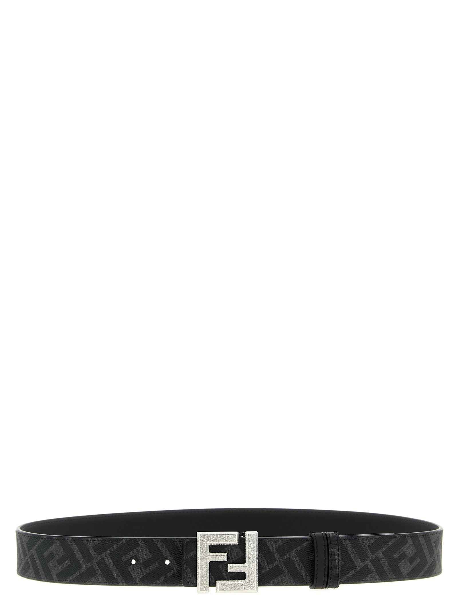 Black Calfskin Regular Belt